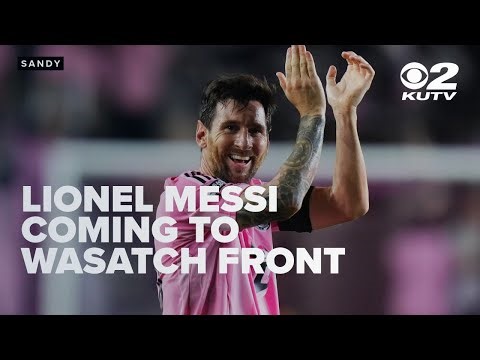 Lionel Messi, Inter Miami scheduled to play on Wasatch Front for first time