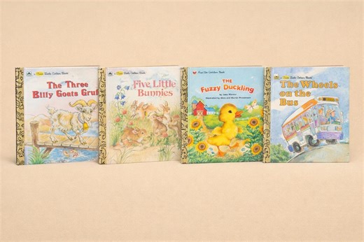 Vintage Little Golden Books Set | Classic Children's Stories - Etsy
