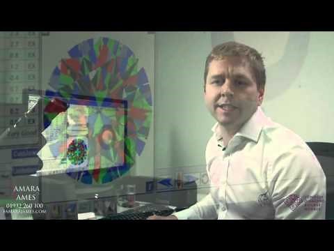 Samara James using OGI Technology to Assess Perfect vs. Imperfect Diamonds