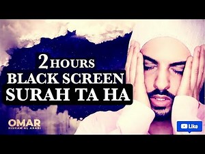 2 Hours Black Screen Quran Recitation by Omar Hisham | Be Heaven | Relaxation Sleep Stress Relief