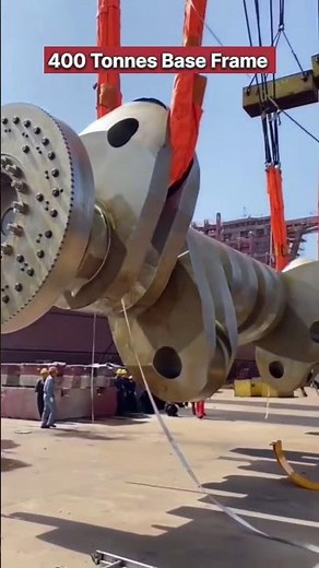Cargo Ship Engine: How a Giant Container Ship Moves, The Power of a 1,700-Ton Engine | #ShipEngine
