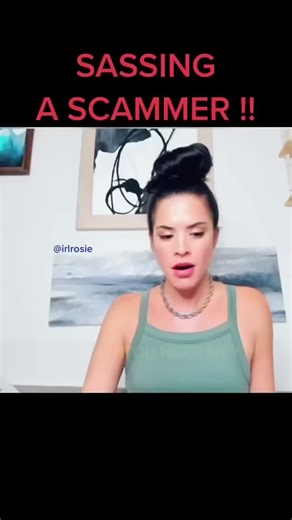 Insulting a Scammer in Siri Voice