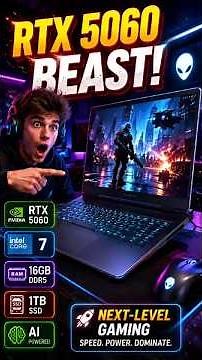 Alienware 16 Aurora Review (2026) 👽 RTX 5060 Gaming Laptop That Destroys Everything! 🎮🔥 #gaming