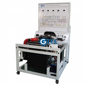 [Hot Item] School Laboratory Equipment Common Rail Diesel Engine Trainer Didactic Equipment Automotive Engine Training Equipment