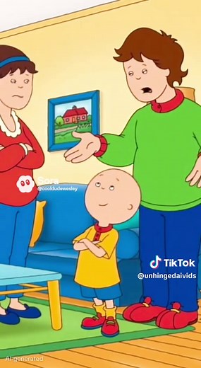 Caillou's Unhinged Outburst in AI Lost Episode
