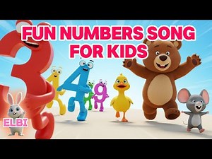 Fun Numbers Song for Kids | Learning to Count with Animals