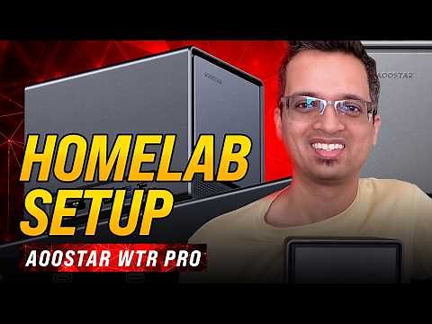 Setting up HomeLab: AOOSTAR WTR PRO