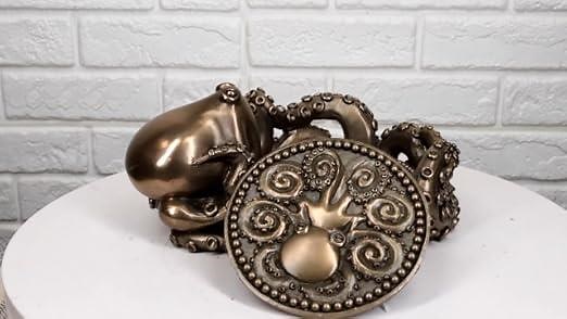 Maritime Nautical Giant Kraken Sea Octopus Coaster Set