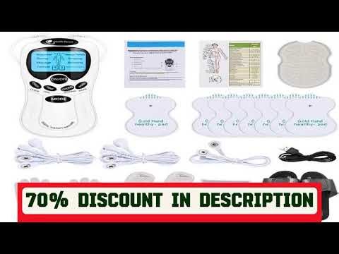 #Physiotherapy Tens Muscle Stimulator Electric EMS Acupuncture Body Massage Digital Therapy Slimmin