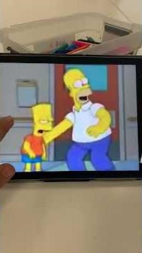 The Simpsons Moments Homer strangles Bart part 1