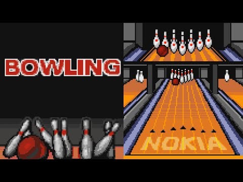Bowling 🎳 128x128 Nokia Java Game