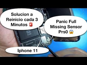 Solution to Reboot Every 3 Minutes Iphone 11 Panic Full missing sensor(s) Prs0 Explained 😱🚂👀✅🙊🙏