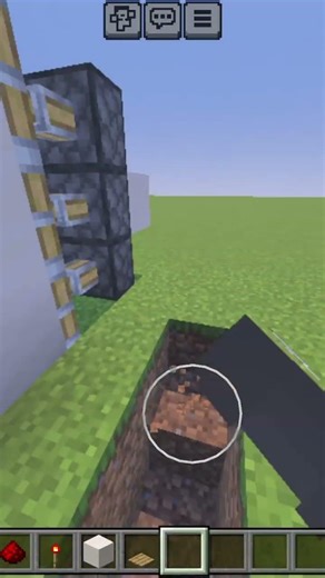 How to make a automatic red stone door #minecraft #usa #gaming