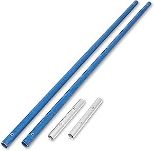 Avalanche! Handle Extension Kit - Extends Snow Roof Rake by 8 Foot - Large - 4 Piece - Blue - AVA-HK