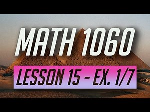 Lesson 15 - Solving Trigonometric Equations with Multiple Trigonometric Functions - Example 1/7