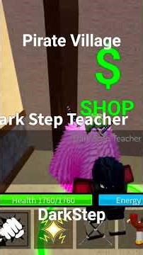 how to take DarkStep in blox fruits