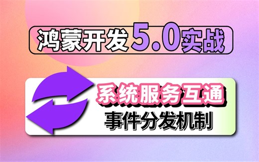 鸿蒙5.0开发【系统服务互通】基于（API13）：讲解worker、多线程消息传递、emitter API与底层源码、Napi交互、EventHandler框架