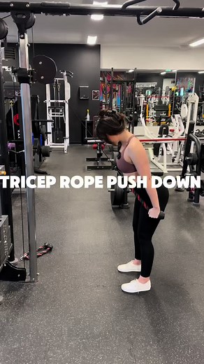 Proper Tricep Rope Push Down Techniques