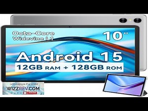 Android Tablet 10 Inch 2025 Android 15 Tablet for Kids Adults Octa Core Review
