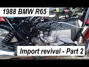 1988 BMW R65 Part 2 Imported Airhead Revival