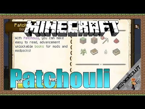 Patchouli Mod 1.16.5/1.15.2/1.12.2 & Tutorial Downloading And Installing For Minecraft