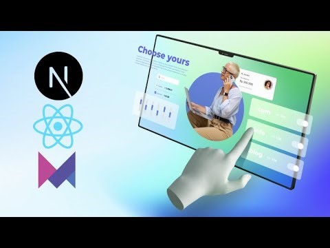 Build modern portfolio with react js and next js 14 (2024)