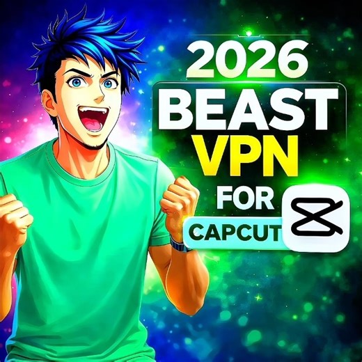 2026 Best VPN for CapCut 😱 | No Internet Problem Fix