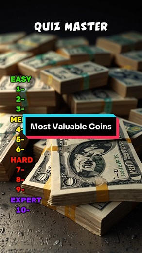 Valuable Coins! Who wants to find some somewhere in their pockets or at a yard sale right?! #quiz #quiztime #questionsandanswers #challenge #coins #moneyheist
