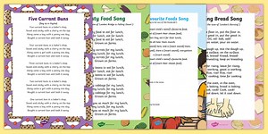 Food Songs and Rhymes Resource Pack
