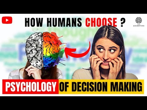 Psychology Of Decision Making | How Humans Make Decisions | Psychology #psychology