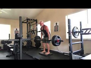 Trap Bar Stiff-Legged Deadlift Cadence Demonstration