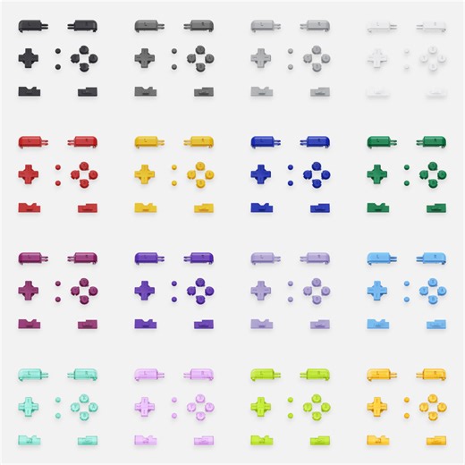 eXtremeRate – NDSL Knöpfe für Nintendo DS Lite - RetroReiZ Shop