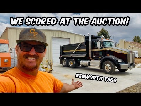 Scored a Like New Dump Truck at the Auction!
