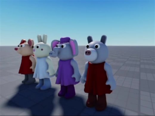 Roblox Piggy: Best Moments with Elly, Daisy, Bunny, and Mousy