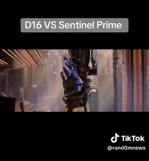 D16 VS Sentinel Prime - Transformers Movie Scene
