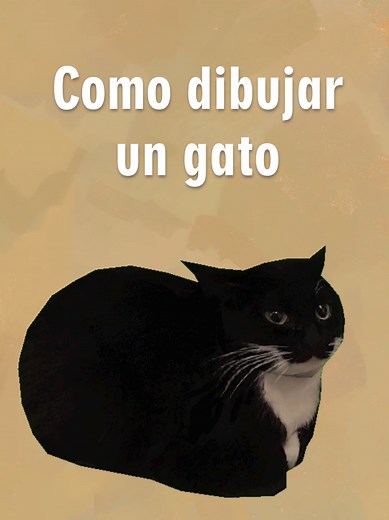Cómo dibujar un gato fácilmente