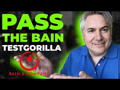 Bain TestGorilla Assessment (How To Pass!)