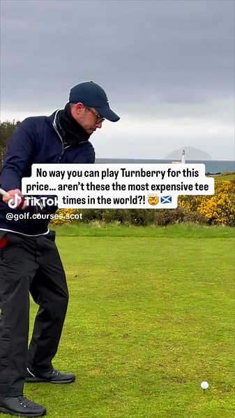 Turnberry for HOW much?! 🤯💸 Are these really the most expensive tee times in the world? Worth every penny or nah? Drop your thoughts below 👇⛳ 🎥 Follow @yourgolftravel for incredible links golf content! #GolfCoursesScotland #Turnberry #TrumpTurnberry #LinksGolf #ScottishGolf #ScotlandGolf #GolfTravel #AilsaCourse #GolfScotland #LinksGolfCourse