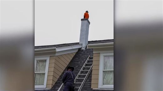 Child rescued after getting stuck in chimney in Whitman