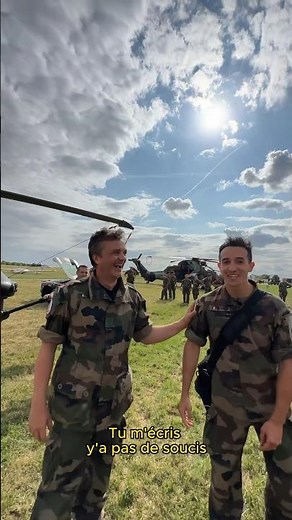 J’ai fait mon service militaire avec ‪@TiboInShape‬ 🫡 #armeedeterre #tiboinshape #pog