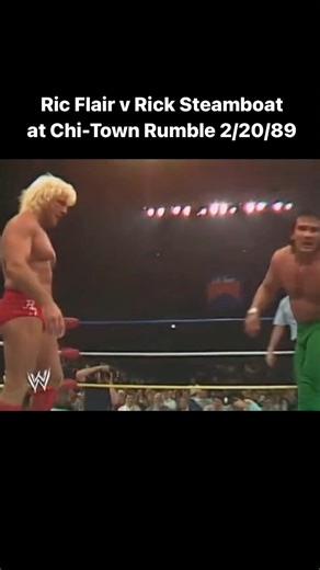 On This Day in Wrestling History - The start of the greatest trilogy in the history of professional wrestling as Ricky Steamboat dethroned Ric Flair at Chi-Town Rumble 37 years ago today (2/20/89) | NWA Wrestling Memories