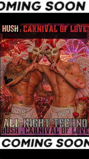 hush hush on Instagram: "💋 CARNIVAL OF LOVE 💋 Valentine’s Eclipse – Cardiff Saturday 14th February When love slips into shadow and desire takes the spotlight… the Carnival of Love lands in Cardiff. A night to sing our love louder and deeper, to lose yourself in pulsing techno, and let the Hush crew unwrap a party dripping in rhythm, performers, temptation and just the right amount of naughtiness 😈❤️ This is your invitation to: ✨ Be free ✨ Be naughty ✨ Be unapologetically you Touch the moment,