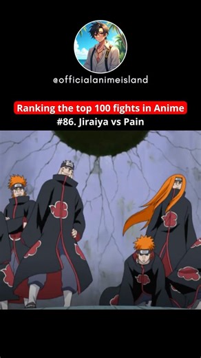 Ranking the best fights in Anime #86 | Jiraiya vs Pain
