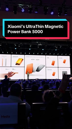 Yes, it’s even thinner than Apple’s iPhone Air MagSafe battery pack 🔋#xiaomi #batterypack #xiaomipowerbank #powerbank #magsafe