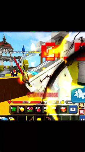 Blockman go Bedwars Edit #edit #blockymods #viral #viralboy