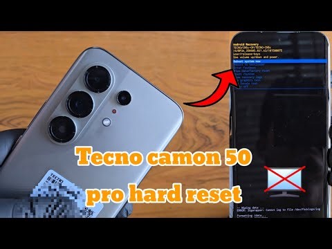 TECNO CAMON 50 Pro hard reset password remove without PC 💯