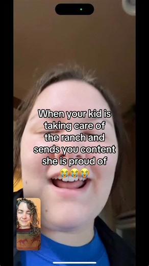 Cody and Erika Archie on Instagram: "She was so proud! 😂😂😂😂 #Ranch #Ranching"