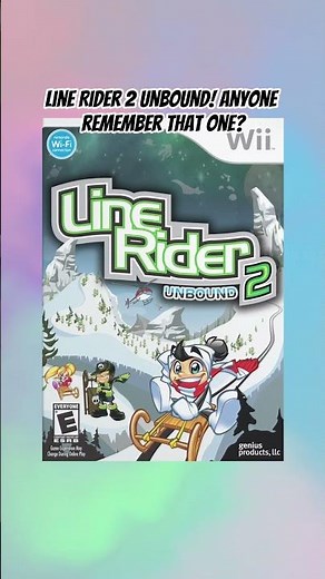 Who remembers Line Rider?