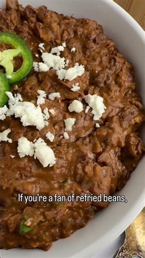 Refried Black Beans