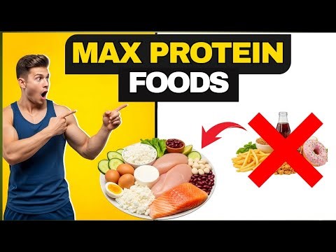 10 Foods With The Highest Protein Content In The World | For Building Muscle Fast